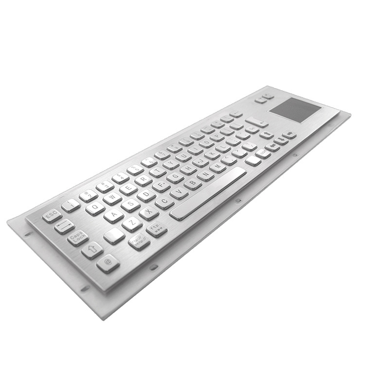 Manufacturer Supplies Brand New Stainless Steel Keyboard, Metal Material, Waterproof, Stormproof, Anti-Corrosion, Durable, Anti-Oxidation, Can Be Customized