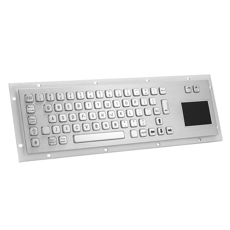 Manufacturer Supplies Brand New Stainless Steel Keyboard, Metal Material, Waterproof, Stormproof, Anti-Corrosion, Durable, Anti-Oxidation, Can Be Customized