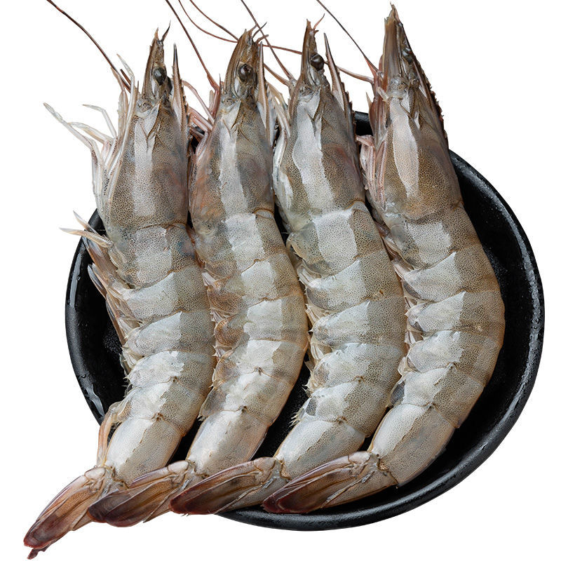 Domestic Fresh Frozen Sea-Caught Prawns, Base Shrimp, Frozen Shrimp, White Prawns, Green Prawns, Sea Prawns, Fresh Seafood Cold Chain Transportation