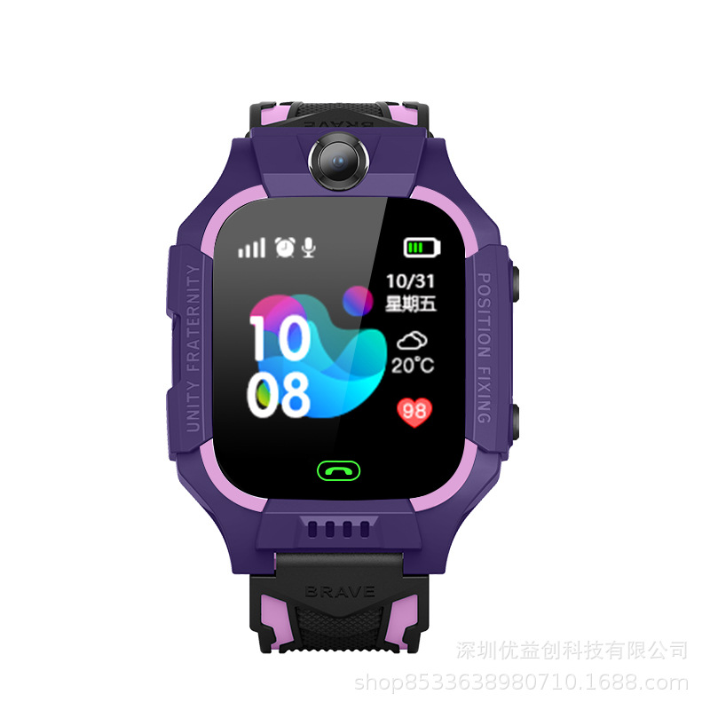 Foreign Trade Cross-Border Children's Smart Positioning Watch for Boys and Girls, Primary School Students, Children's Phone Watch, Waterproof Gift Batch