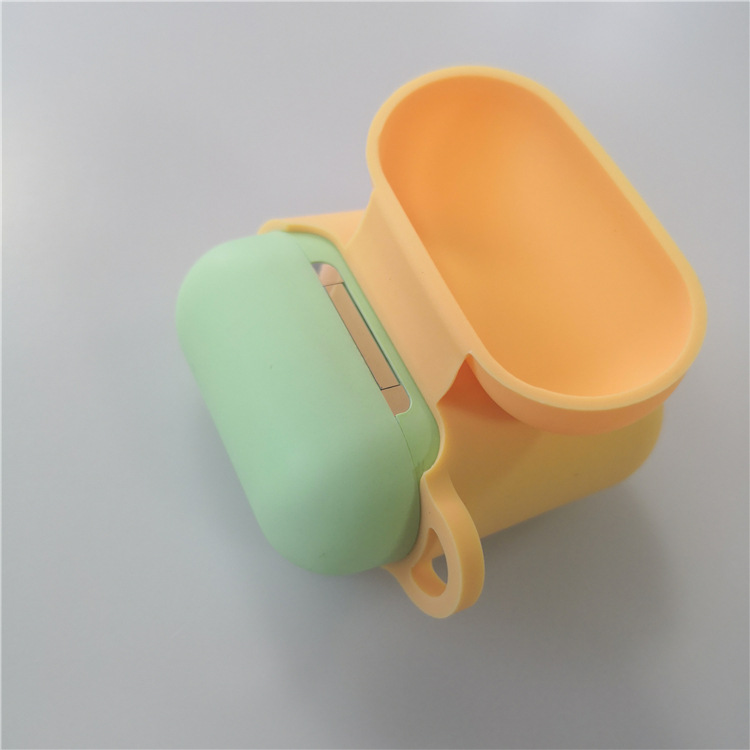 For Huaqiang North Edition airpods i12 i9s Protective Case Macaron Wireless Bluetooth Headset Silicone Case