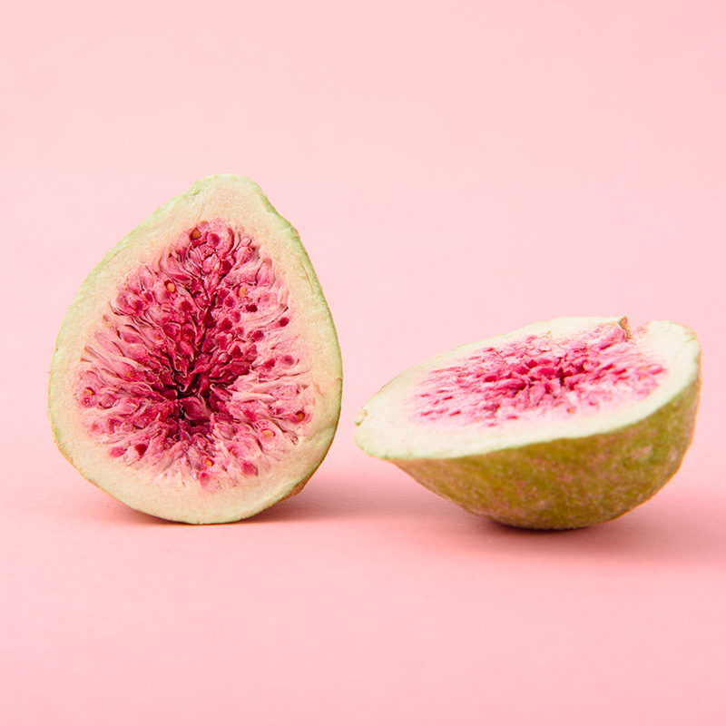Delicious Big Bag Freeze-Dried Fig Ready-To-Eat Fruit Crisp Extra Large 250g Dehydrated Dried Fig Bulk Snack Batch