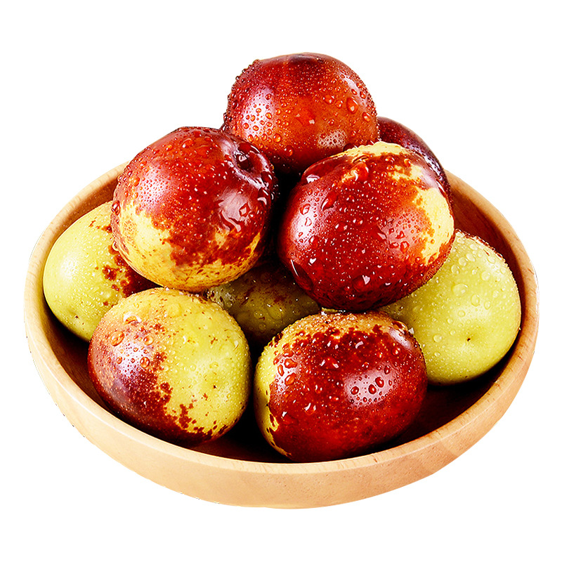 Shaanxi Dali Winter Jujube, 2/ 2kg Gift Box, Seasonal Crispy Jujube, Fresh Crispy Sweet Green Jujube, Red Jujube, Fruit for Pregnant Women