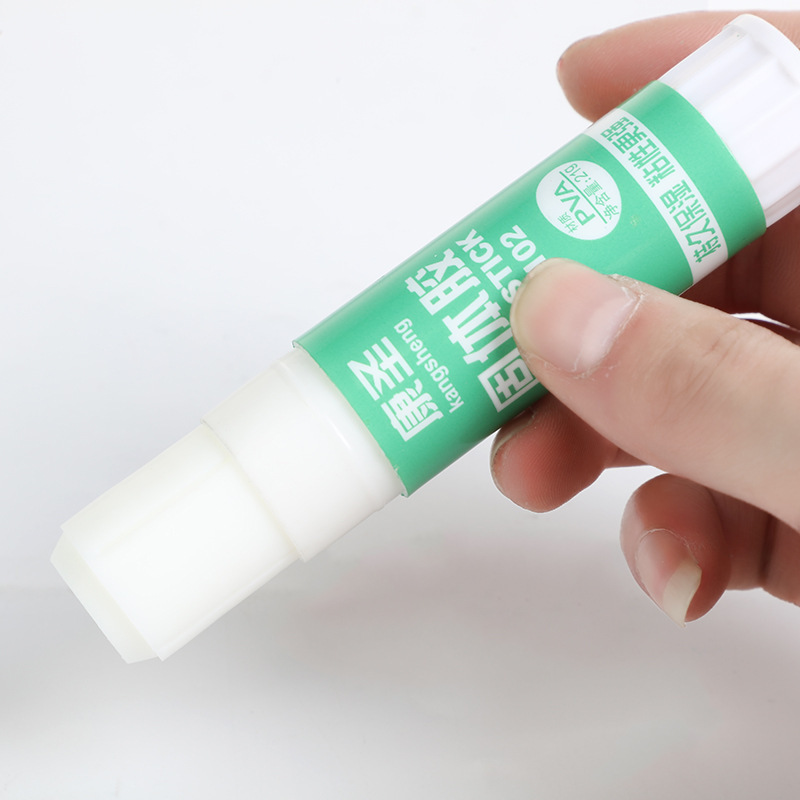 Factory direct supply student office glue stick high viscosity 9G glue stick children's handmade white high viscosity glue stick 9g
