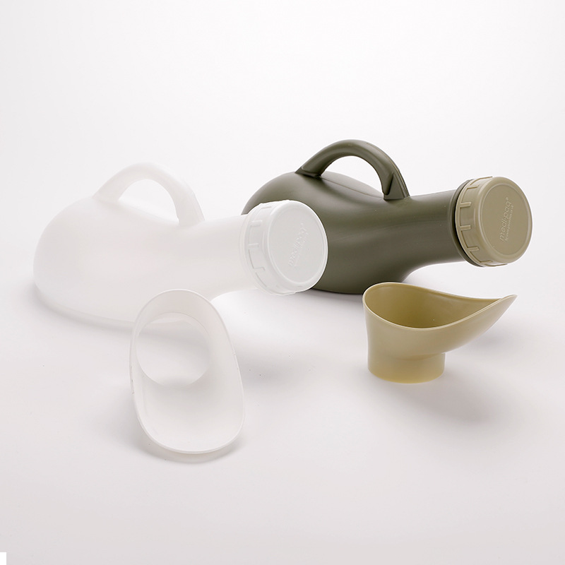 1000ML Male Urinal Medical Plastic Urinal with Cover Elderly Urinal Factory Wholesale