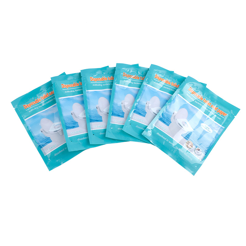 Disposable Toilet Pad Foreign Trade Design Soluble Water Toilet Paper for Hotel Single Piece Travel Disposable Toilet Paper