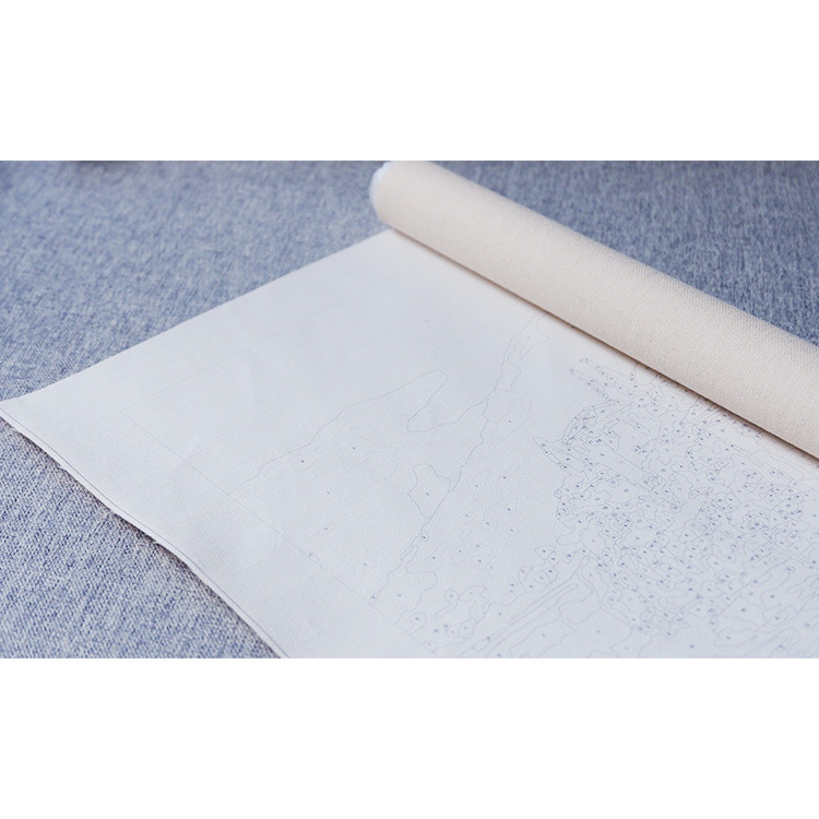 Factory wholesale digital oil painting DIY living room decorative painting frameless combination frame stretched good inner frame cross-border one wholesale