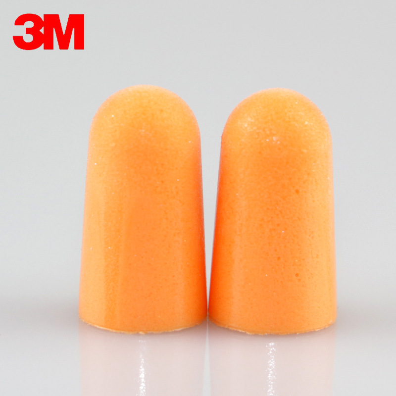 3M1100 earplug anti-noise sound insulation sleep anti-noise mute earplug learning work sound insulation noise reduction foam earplug
