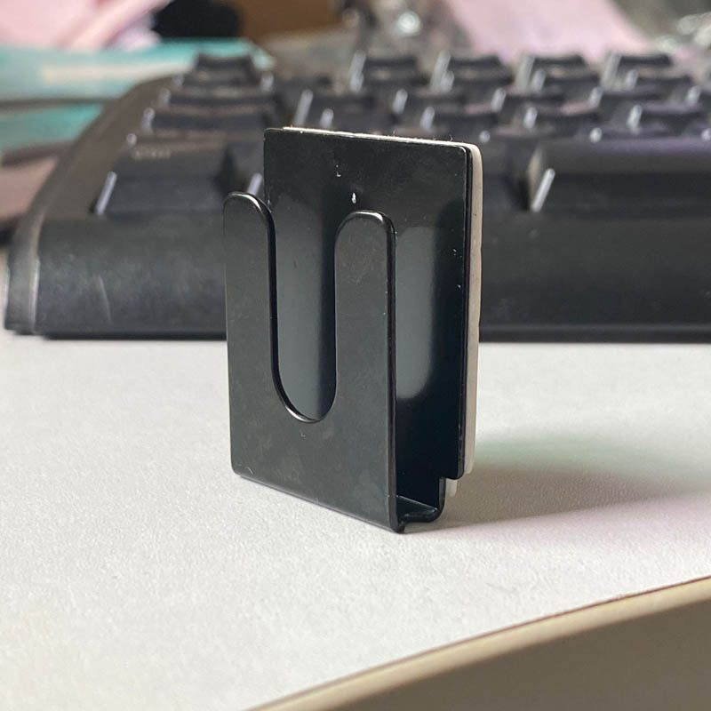 Car Bench Hand Microphone Hook 3cm Metal Bracket Adapted to Yaesu 7900R Jianwu 271 and Other Car Bench Hand Microphone