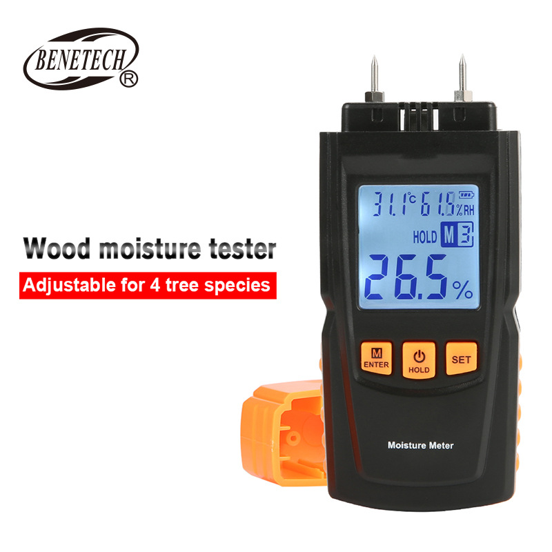 Влагомер GM610, портативный тестер для древесины