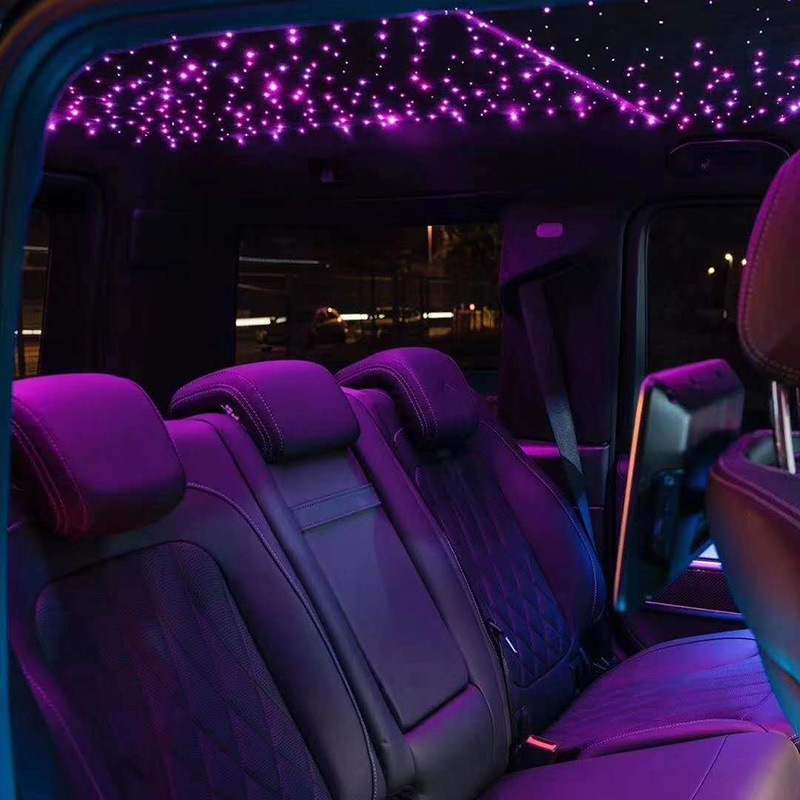 Car-Mounted 500 Fiber Optic Starry Sky Ceiling Light, Car Ceiling Fiber Optic Starry Sky Light Kit, Ceiling Starry Sky Modification