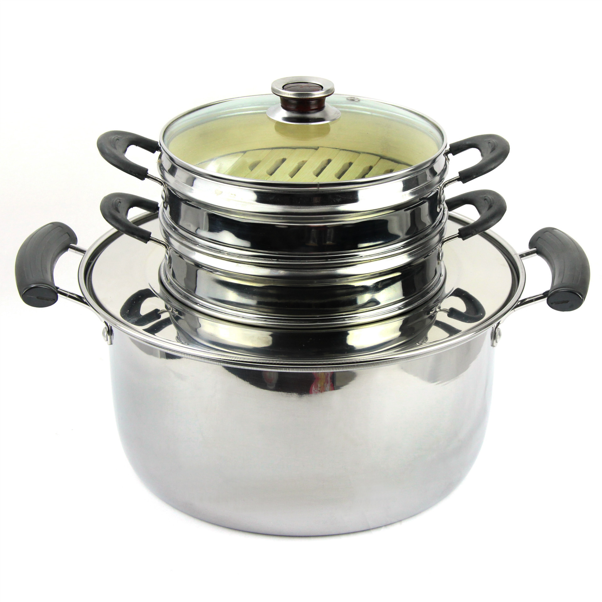 Коммерческая пароварка из нержавеющей стали, бамбуковая пароварка, для закусочной Шасянь