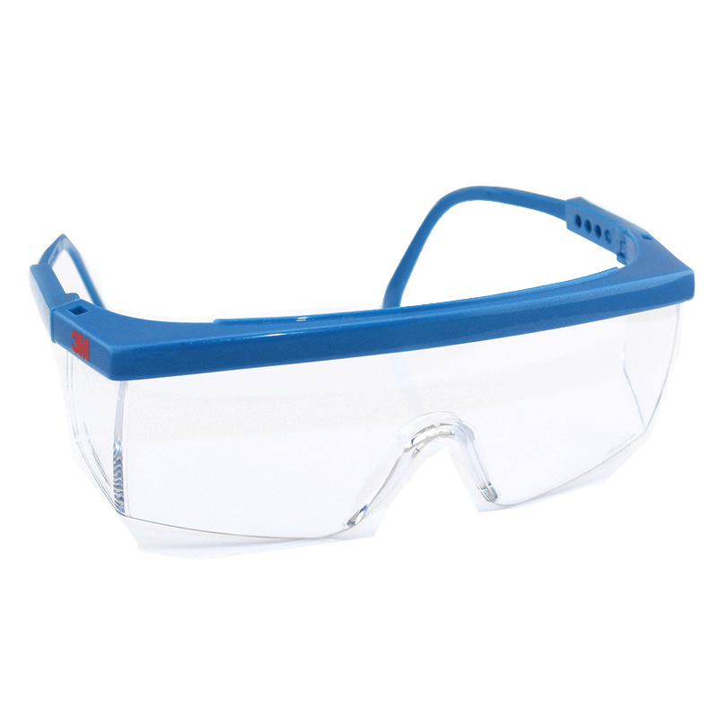 3M 11228 Economical Protective Glasses Dust-proof Windproof Shock-proof Safety Chemical Transparent Labor Protection Goggles