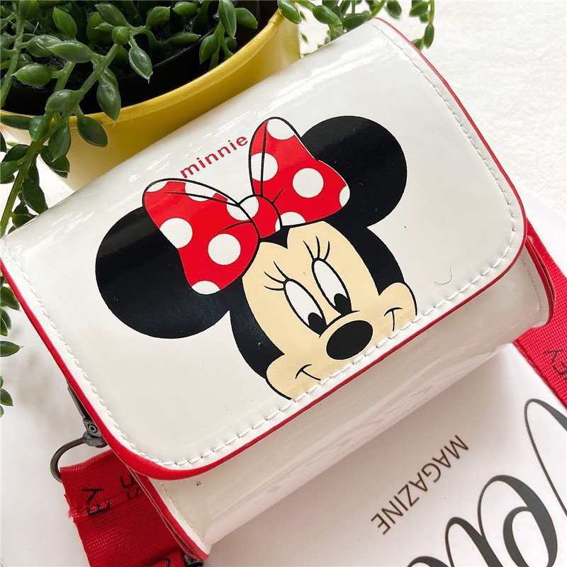 Children's bag New Mickey shoulder bag cute cartoon messenger bag Girls' Mini square bag fashion coin purse