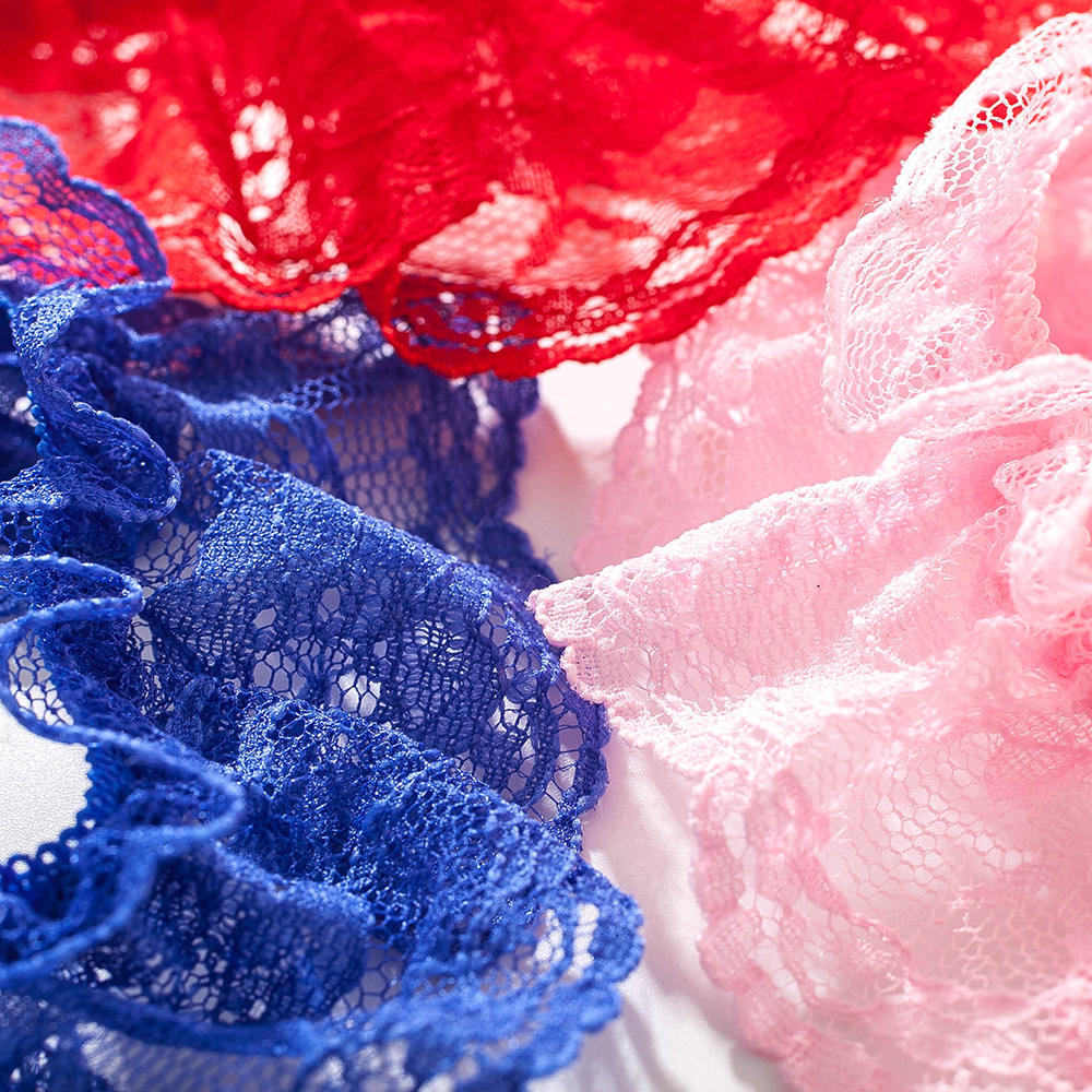 Lace open crotch thong massage Pearl sexy underwear women's sexy transparent hot Free T pants plus size 2064