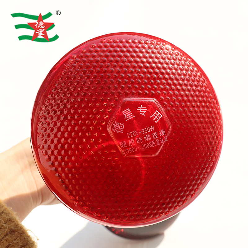 Dexing Brand Par38 Infrared Heating Bulb Car Beauty Bulb Livestock Breeding Heating Bulb Far Infrared