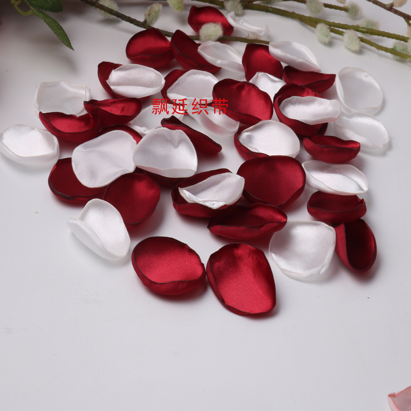 Artificial Petals Handmade Fabric Petals Sade Petals Laser Baked Edge Petals Rose Petals Matte Petals