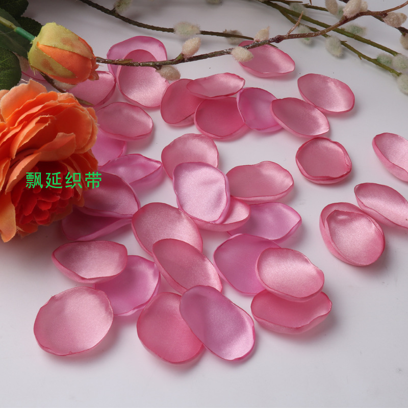 Artificial Petals Handmade Fabric Petals Sade Petals Laser Baked Edge Petals Rose Petals Matte Petals