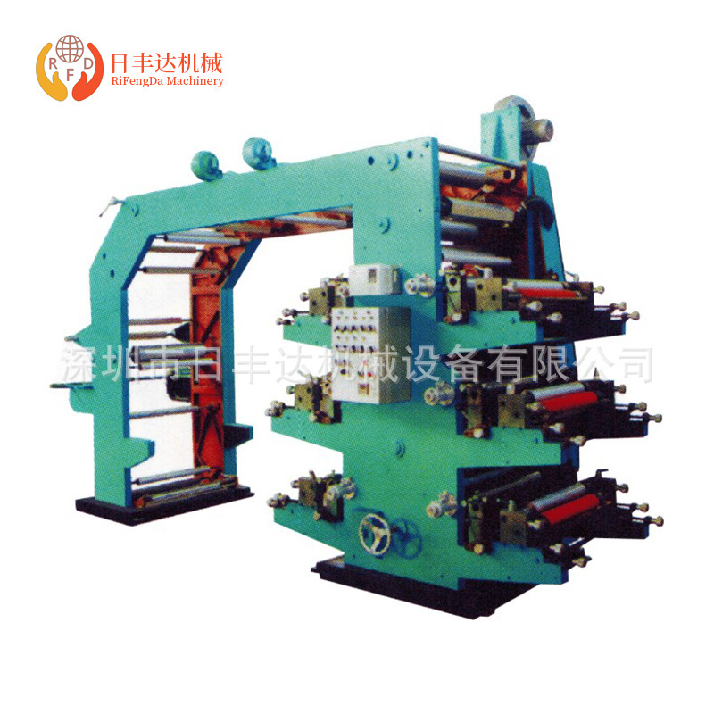 Shenzhen factory bridge type semi-automatic digital 3D printing machine six color film plastic bag making machine rubber sheet machine