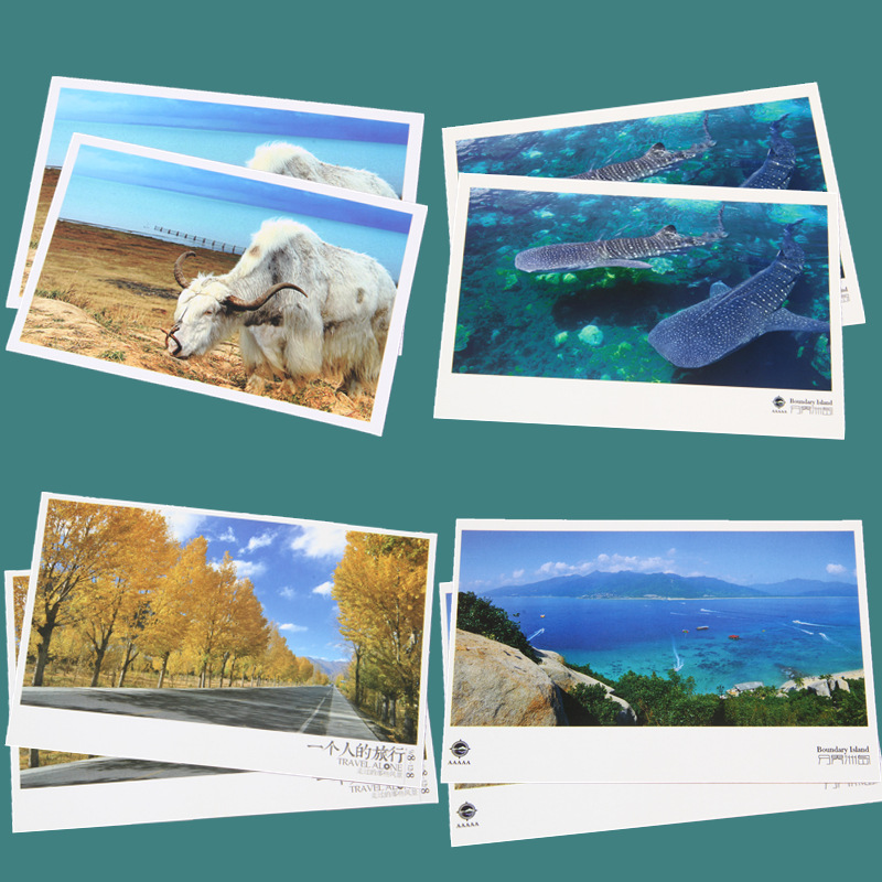 Customized Postcards, Anime Cards, Museum Hand-Painted Postcards, Cultural and Creative White Cards, Reverse Film Postcards Printing
