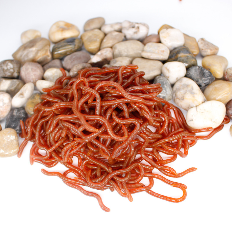 Simulated Centipede Fake Bait Luya Bait Taiwan Fishing Sea Fishing Luya Fishing Universal Bait Carp Crucian Carp Grass Carp Soft Bait