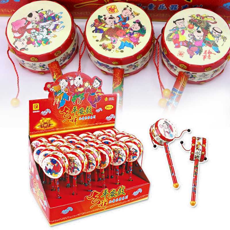 Популярная детская удачная погремушка, маленькая погремушка, традиционные игрушки для уличной торговли оптом 830