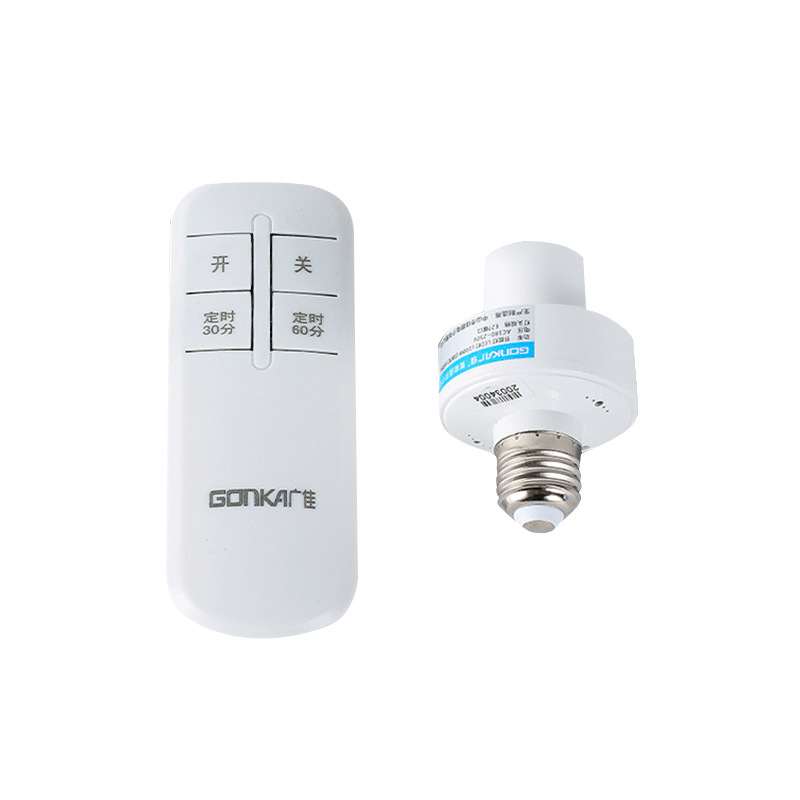 умная беспроводная лампа с удалённым управлением E27, управление через стену