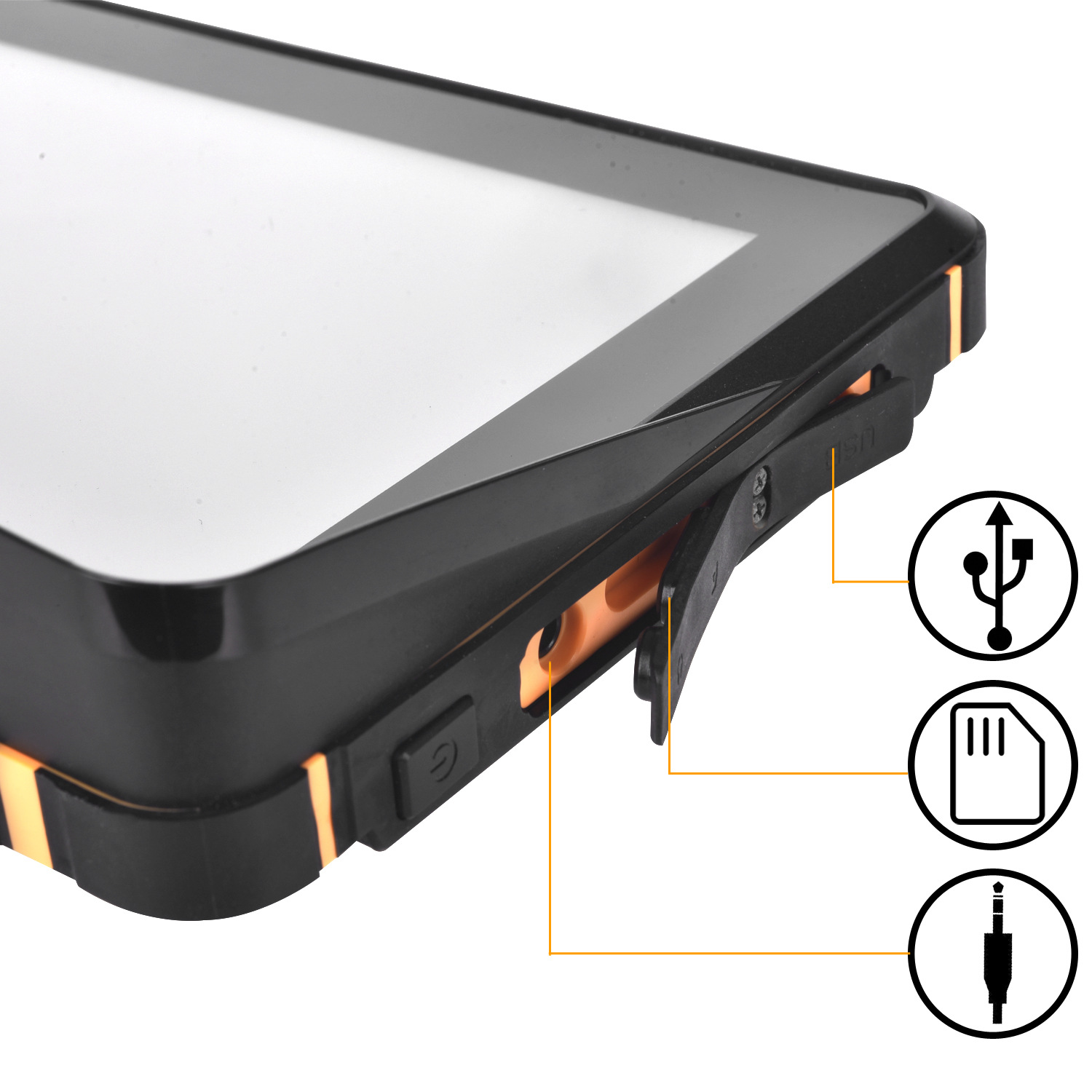 7inch Motorcycle Navigator Level 7 Waterproof Technology Shockproof Waterproof Hd Display Dual Bluetooth Headset