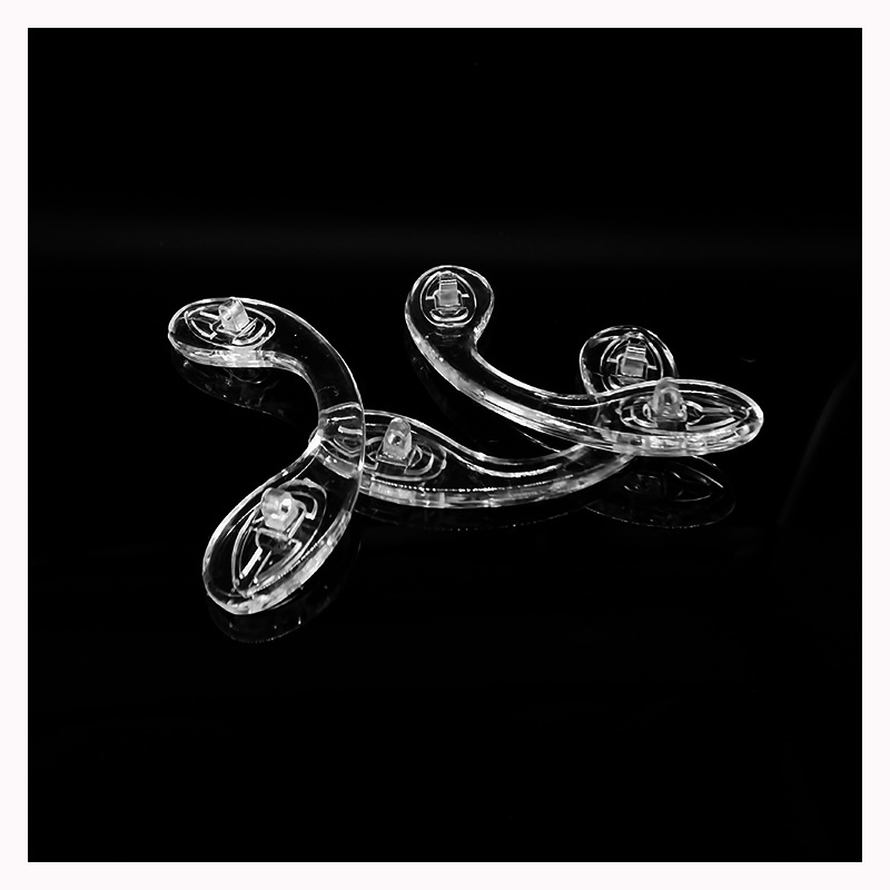 Silicone Nose Pad Factory Direct Non-slip Silicone Screw Glasses Frame Accessories Large One-piece Nose Pad Stiffers