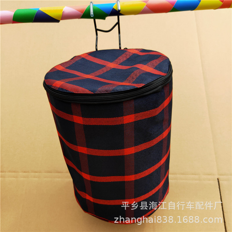 Bicycle Basket, Electric Bicycle Front Basket, Canvas Foldableing Basket, Mountain Bike Hanging Basket, Bicycle Vegetable Basket