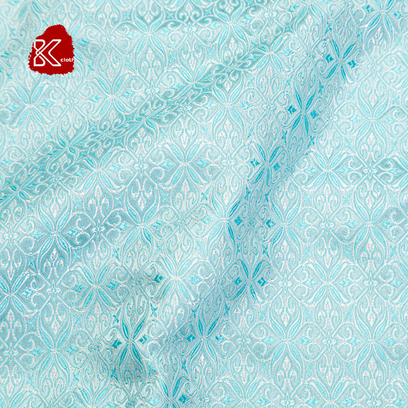 Children's annual Chinese clothing belt tea cup mat belt brocade box woven brocade jacquard fabric