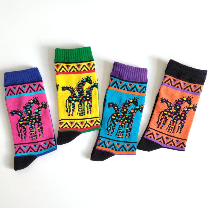 To figure processing custom personalized tide cartoon men's and women's socks small lot custom-made high quality Haining socks fast delivery