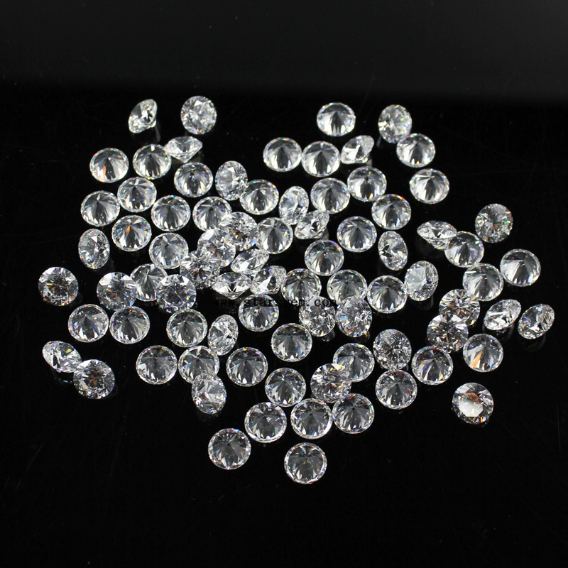 Moissanite lime stone Hao inlay micro inlay moissanite bare stone small gravel with Stone Group inlay carat stone 0.7-2.8mm