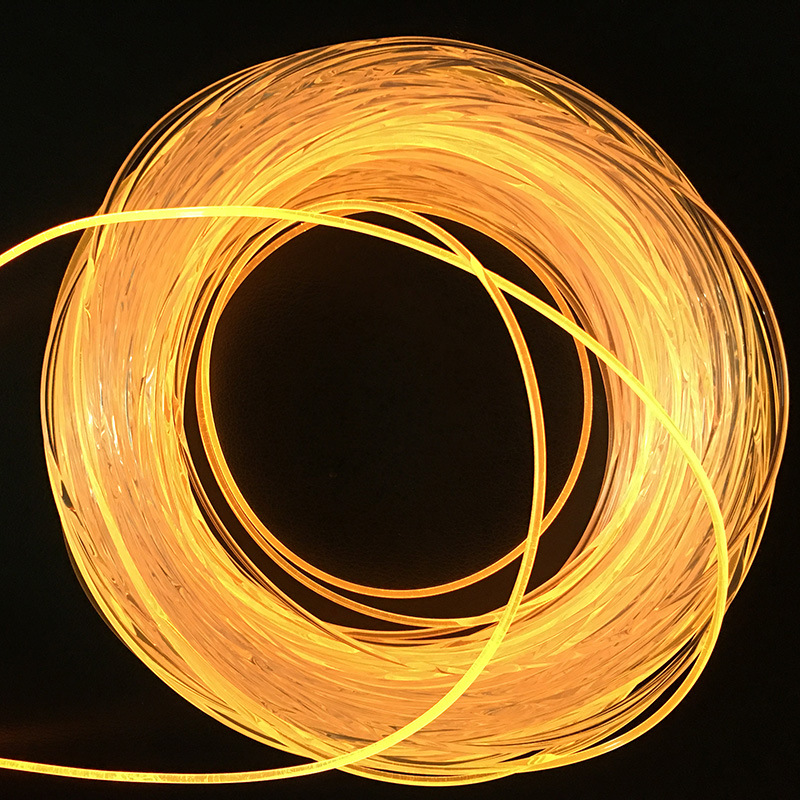 Factory supply 1mm1.5mm2.5mm3mm5mmLED soft optical fiber electronic light guide bar shell atmosphere light bar