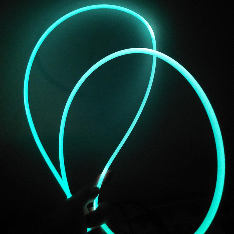 Factory supply 1mm1.5mm2.5mm3mm5mmLED soft optical fiber electronic light guide bar shell atmosphere light bar