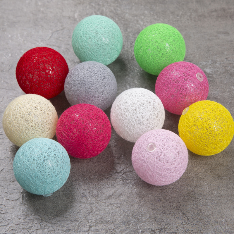 LED lights accessories colorful color cotton ball