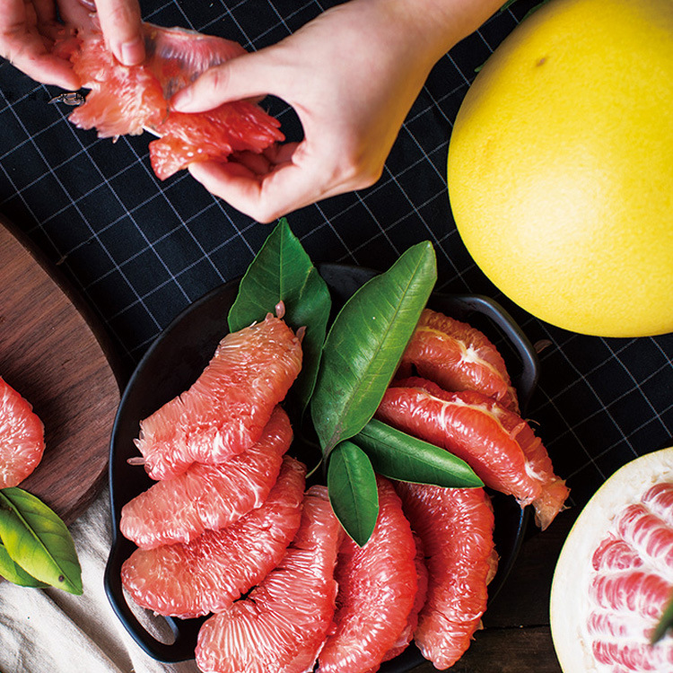 Pinghe Red Heart Honey Pomelo, Fresh Seasonal Fruit, Thin-Skinned and Juicy, Freshly Picked, Not a Triple-Red Pomelo, in Stock