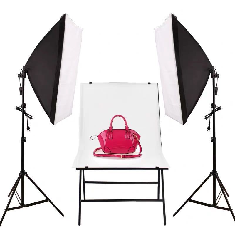 LED soft light box set photography light small studio product photo fill light photography lighting light