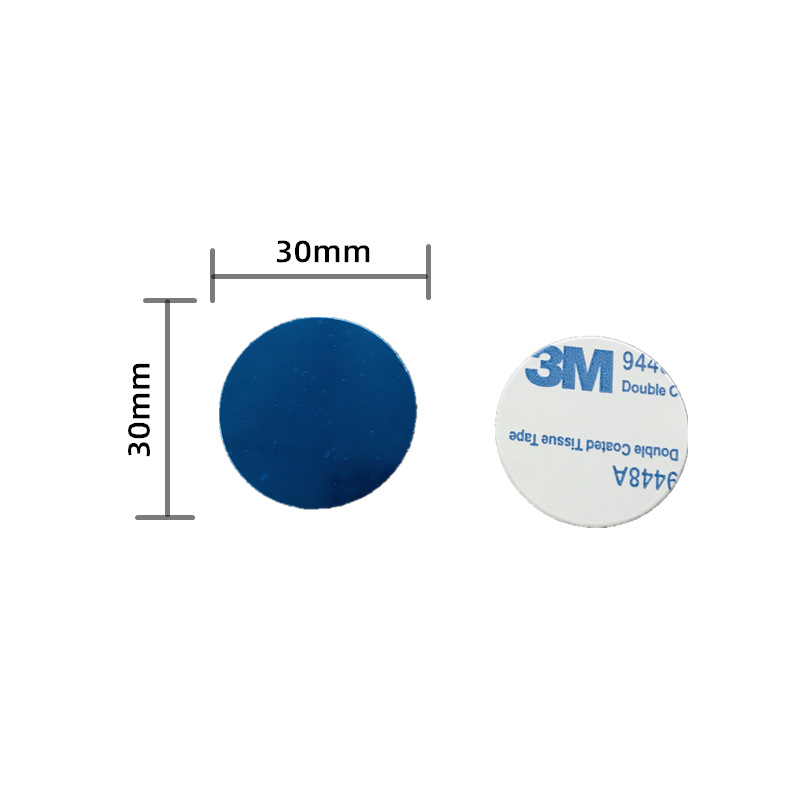30mm car navigation bracket iron piece car mobile phone accessories stainless steel ferromagnetic magnet bracket magnetic piece manufacturer