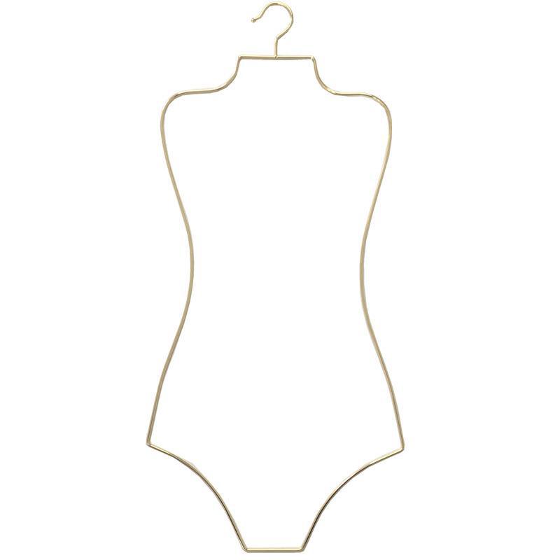 Metal swimsuit rack bikini display hanger clothing store clothes support swimsuit one-piece hanger factory in stock wholesale