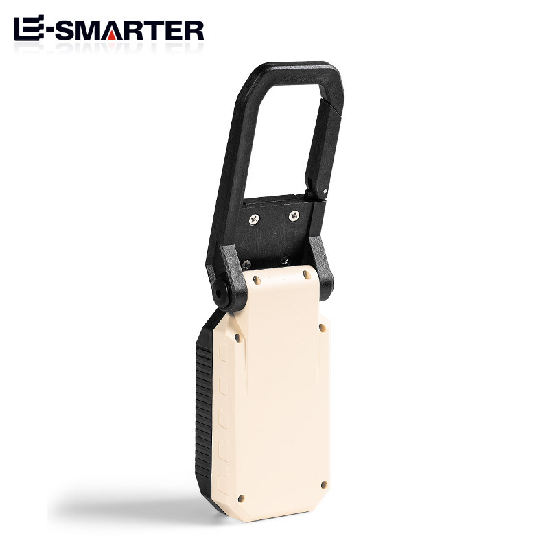 Cross-border new COB work light USB charging LED with magnet hook power display emergency flashlight inspection light