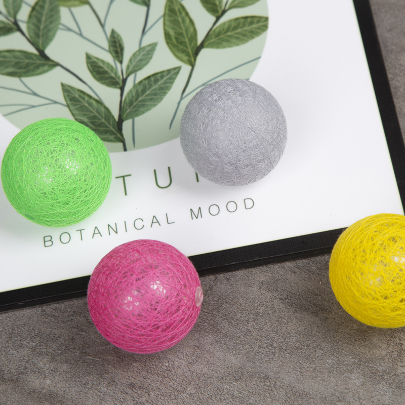 Аксессуары для светодиодов цветные хлопковые шарики