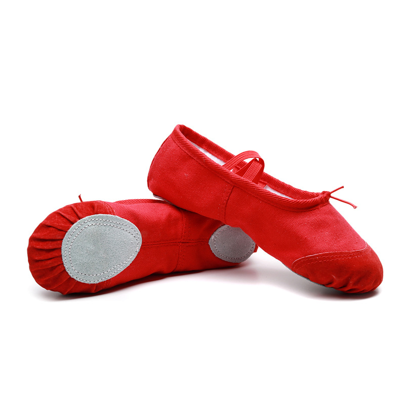 Wholesale Dance Shoes for Children and Girls to Practice Soft-Soled Cat Claw Shoes Dance Shoes Body Yoga Adult Dance Ballet Shoes