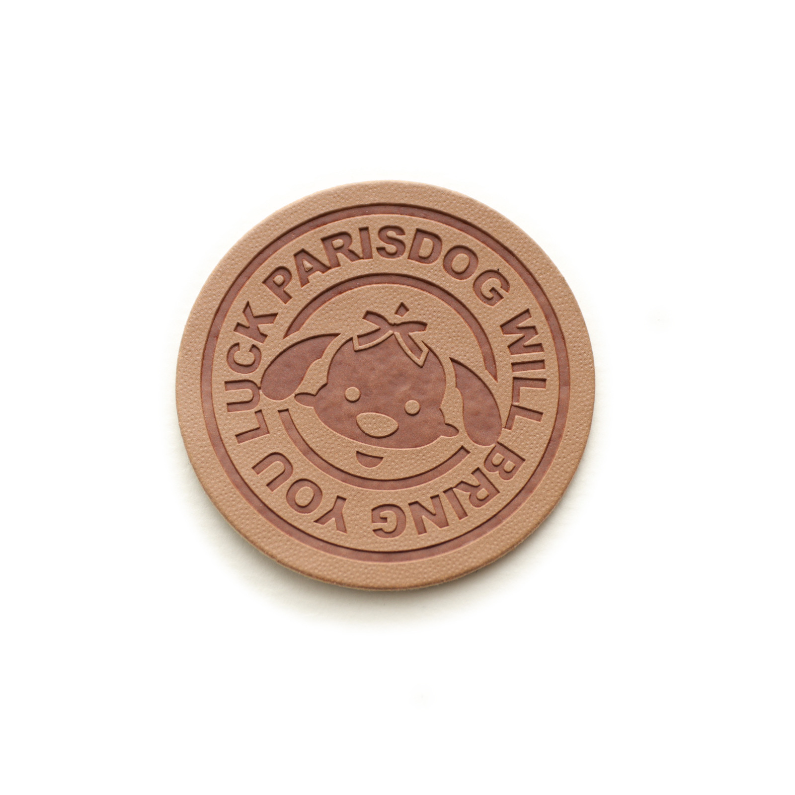 Customized Logo Gravure Embossed Leather Label Jeans Genuine Leather Embossed Trademark Imitation Pu Leather Microfiber Suede Raised Electric