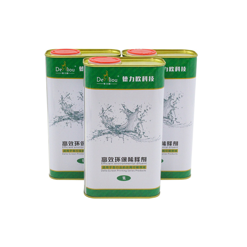 Screen Printing Ink Thinner 783 Oil Water 718 Screen Washing Water Pp Treatment Water Wipe Word Water Delio Genuine
