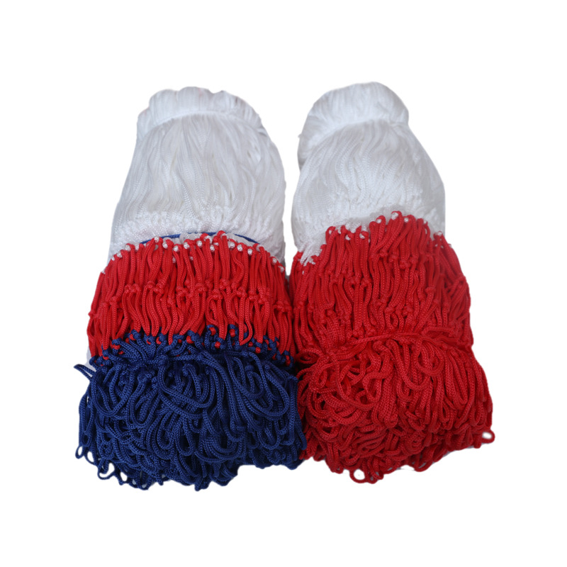 Bold Nylon Pp Basketball Net Polyester 2-Color Three-Color Basketball Net Outdoor Adult Basketball Hoop Basketball Net