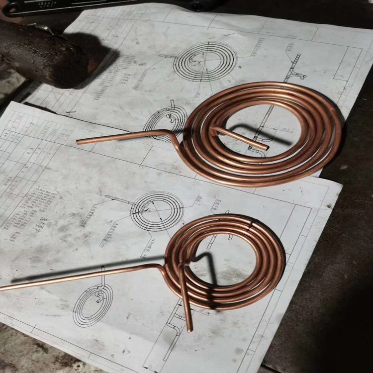 The Most Popular Massager Coil on the Entire Network, Magnetic Coil, Medical Bending Arc-Shaped Copper Heating and Cooling Quality Assurance