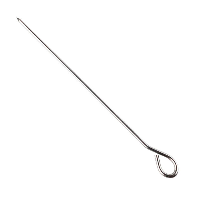 Stainless steel thick goose tail needle duck tail needle roasting oven duck neck needle string barbecue barbecued pork needle 15 35cm