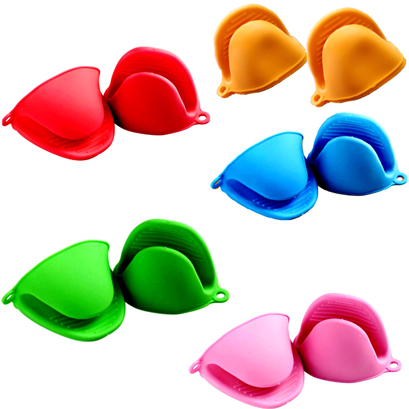 [Производитель] Толстые силиконовые противоожоговые перчатки, термоизоляционная ручка, высокотемпературные перчатки для духовки