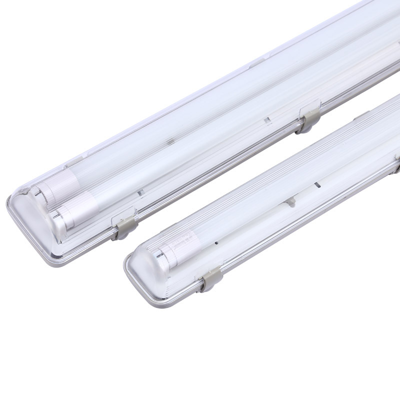 Manufacturer Wholesale Led Emergency Single Tube Three-Proof Lamp Ledt8 Double Tube Fluorescent Lamp Double Tube Three-Proof Fluorescent Lamp Bracket